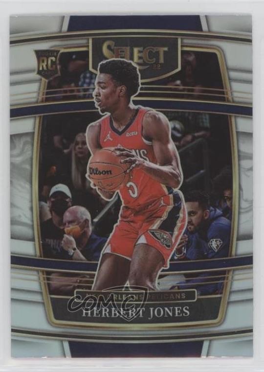 2021-22 Panini Select Concourse Silver Prizm Herbert Jones #45 Rookie RC 0f13