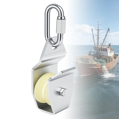 FEIMIRE Crab Pot Puller System, 304 Stainless Steel Standard Type B, silvery