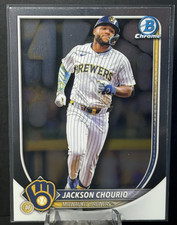 2025 Bowman Chrome #40 - Jackson Chourio - Milwaukee Brewers