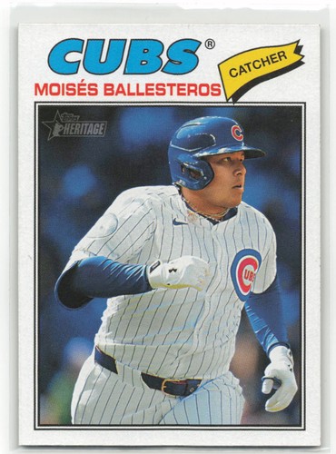 2026 Topps Heritage #247 Moisés Ballesteros | Baseball Card