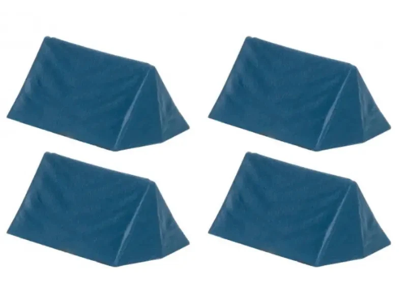 FALLER 4x tentes de camping bleues - HO 1/87 - FALLER 180003 - Photo 1/3