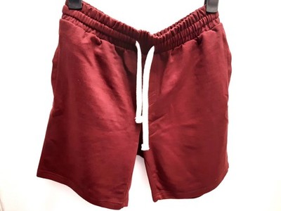 Cotton Spring Summer Shorts Cherry Red
