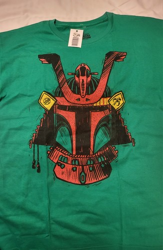 Star Wars Celebration Japan 2025 Boba Fett Samurai Tee Shirt