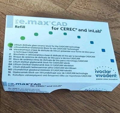 IPS E.max CAD Cerec und Inlab HT  A3  /  C 14