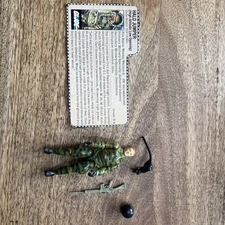 GIJOE 1984 Halo Jumper RIPCORD Near Complete with Filecard GI G I JOE