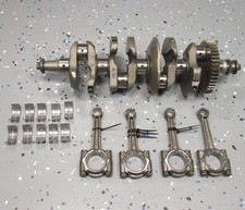 Engine Crankshaft w/Connecting Rods & Bearings *NICE! Crank 01-05 FZ1 FZS1000