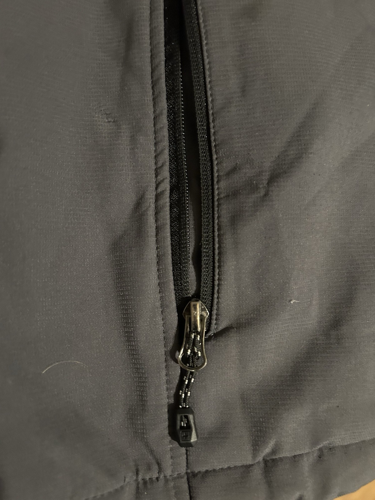 SWISS TECH SOFT SHELL FULL ZIP JACKET CHARCOAL GR… - image 3