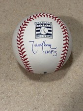 Randy Johnson signed HOF Logo baseball w/ HOF 15 ** Beckett **