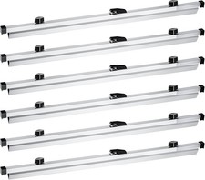 6 Pcs Blueprint Hanging Clamps Binding Strips Storage plans poster  (30 Inches)