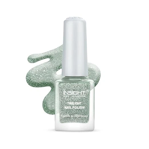 INSIGHT Cosmetics Twilight Glossy Nail Polish|Quick Drying|Mettalic Finish|Long