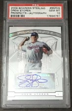 2009 Bowman Sterling Drew Storen Auto #BSPDS PSA 10