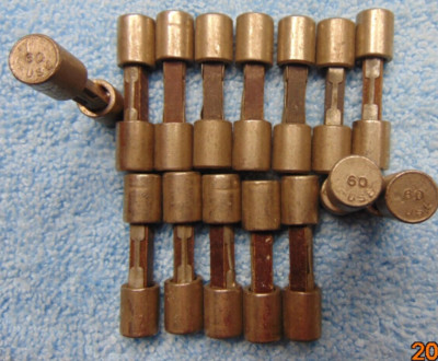LOT OF 15 FUSES LITTEL 60 FUSE LITTELFUSE 60A