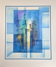 Ernst Peter Rade, Licht zwischen alten Mauern, signiert, betitelt, 1995