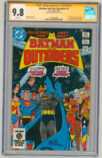 Mike Barr SIGNED CGC SS 9.8 Batman & The Outsiders #1 Quits JLA / 2nd Outsiders