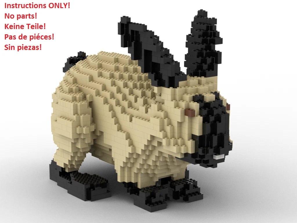 Lego bunny instructions sale