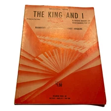 Selections from the King and I for Hammond Spinet Organs Fred Feibel Sheet Music