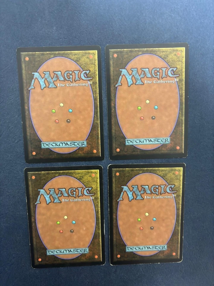 MTG 4X JAPANESE WEATHERLIGHT BURIED ALIVE MAGIC THE GATHERING SORCERY BLACK - Image 4 of 4