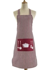 Women Men Home Chef Kitchen Aprons Restaurant Baking Cooking Crafts BBQ Bib 