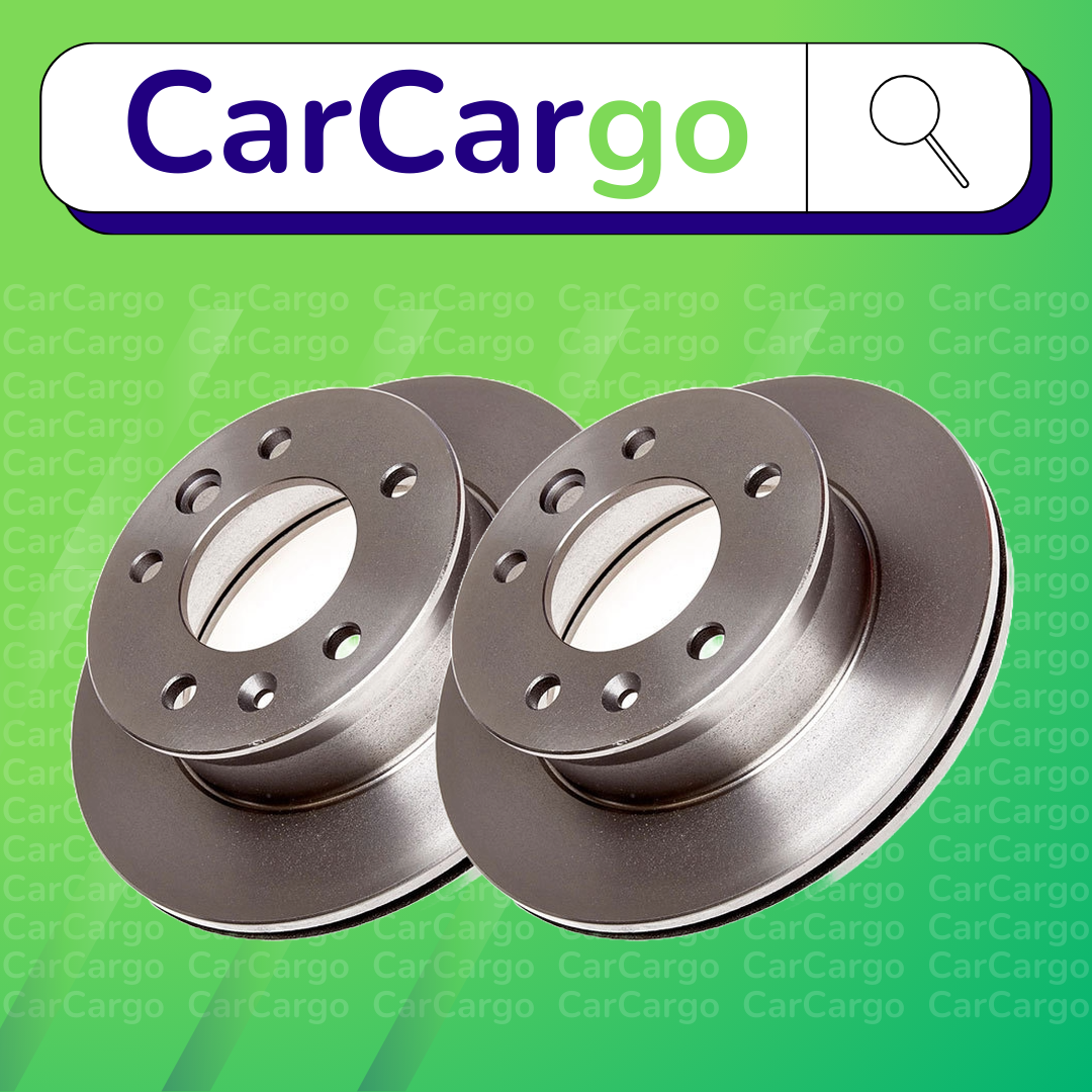 FRONT DISC BRAKE ROTORS for Mercedes Sprinter W904 413CDi 2.1TD 5/2000-10/2006