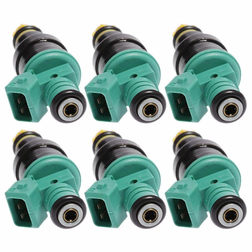 Set of 6 For BMW 323i 325i 525i M3 Flow Matched Bosch Fuel Injectors 0280150415 Foto 2 de 4