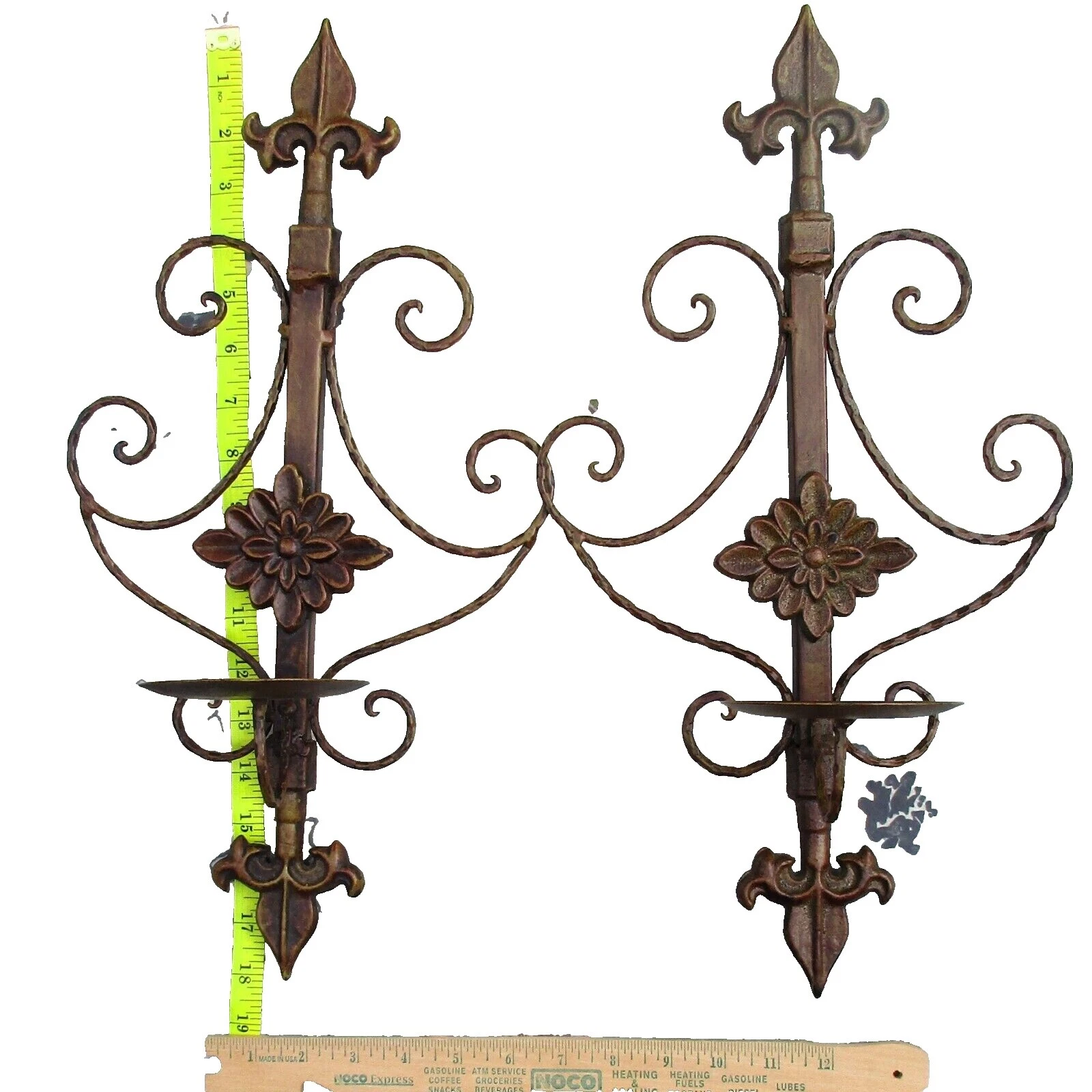 Multi-Color Wrought Iron Architectural & Garden Antiques