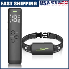 3300 FT Remote Dog Shock Training Collar Rechargeable IPX7 Waterproof Trainer US