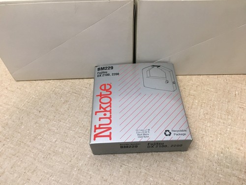 NEW Lot of 24 NuKote BM229 Fujitsu DX2100 2200 2100 Ribbon - Afbeelding 2 van 3