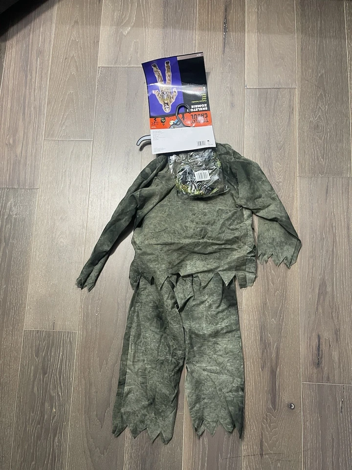 Zombie Esqueleto Totally Ghoul. Nuevo con etiquetas Med 8-10 Foto 3 de 3