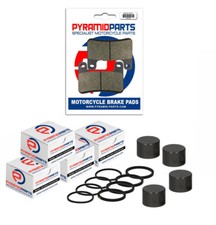 Front Brake Caliper Piston kit & Seals & Pads for SUZUKI GSX-R1000 K 2005-2008