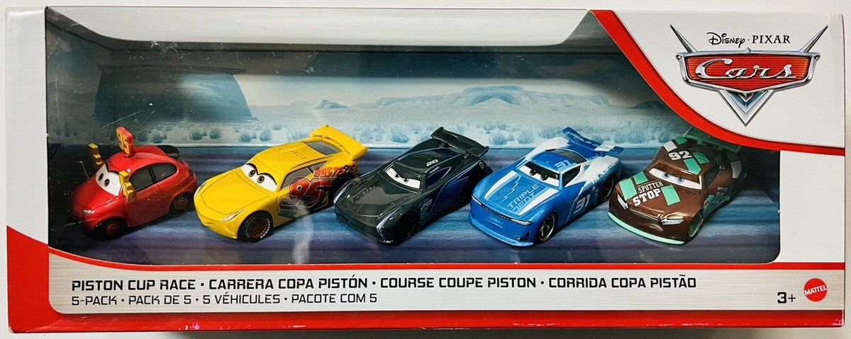 Disney Pixar Cars Piston Cup Race 5 Pack Maddy McGear New | eBay