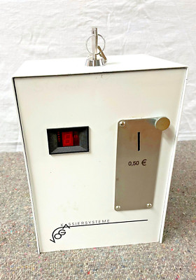 Voga C90 Münz Kassiergerät 50ct Solarium Waschsalon Münzzähler Münzautomat   0,5