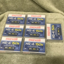 Lot of 5 Maxell HS-4/150S 4mm 150M DDS-4 Data Cartridge Tape 20/40GB