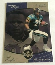 1999 Upper Deck Ovation Center Stage Fred Taylor #CS14 Jaguars