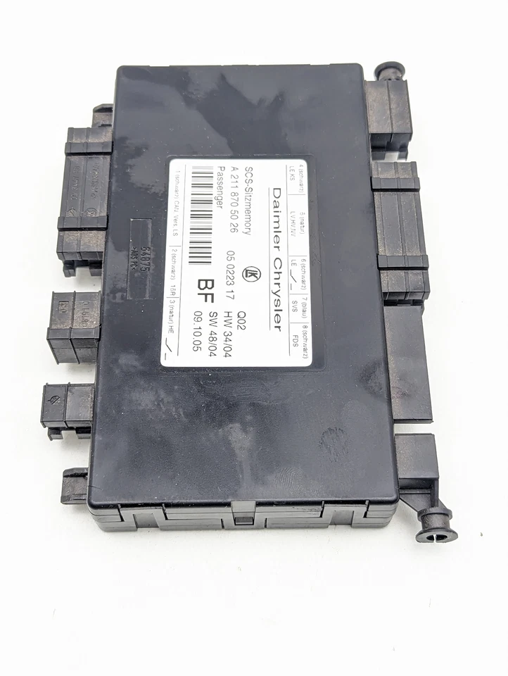 Módulo de control de asiento lateral derecho pasajero delantero mercedes-benz r350 w251 2006-2011 Foto 4 de 4