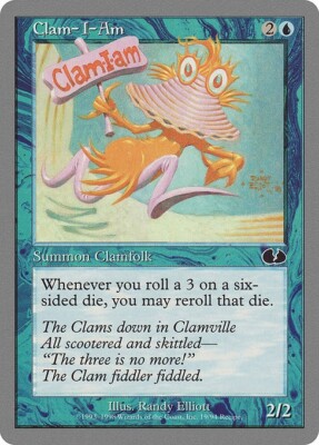 Clam-I-Am 1x MtG Unglued UGL SP/NM