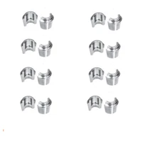 Manley 8 Degree Pro 900 Series 5/16” / 0.3100”” Stem Valve Locks 13993TC-8