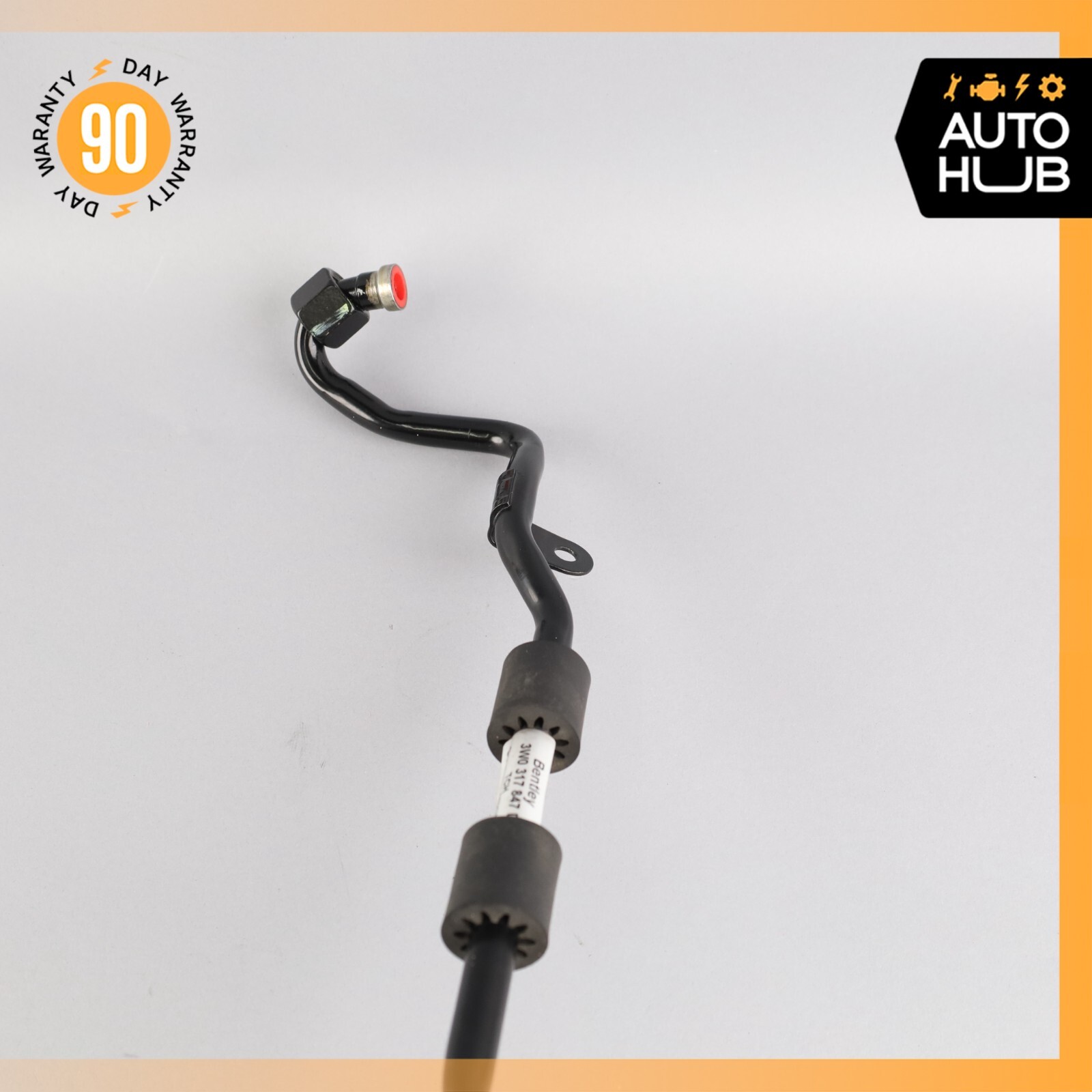03-13 Bentley Continental GTC 6.0L Right Transmission Oil Cooling Line OEM 63k