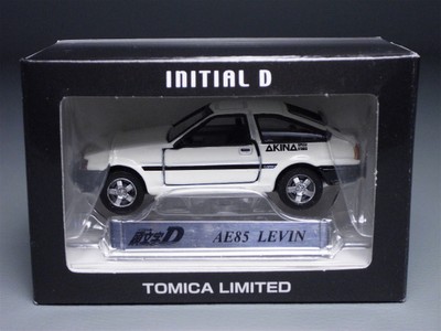 Tomica Limited INITIAL D Stage Toyota Corolla Levin AE85 1/64