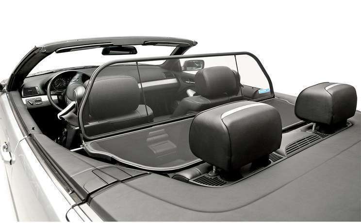 GermanTuningParts Black Wind Deflector For BMW 3-Series E46 Convertible ...