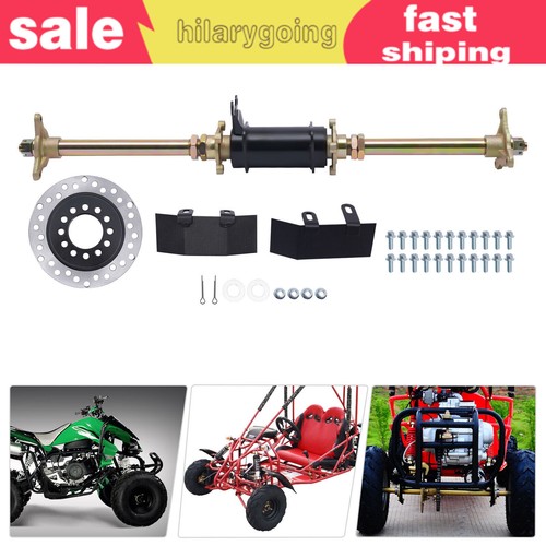 28 Zoll Hinterachse Komplettset 3 Loch Radnabe für 150cc 110 ATV Go Kart Quad Buggy - Bild 11 von 17