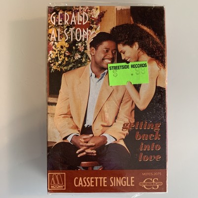 Gerald Alston Getting Back Into Love (Cassette) Single New Sealed