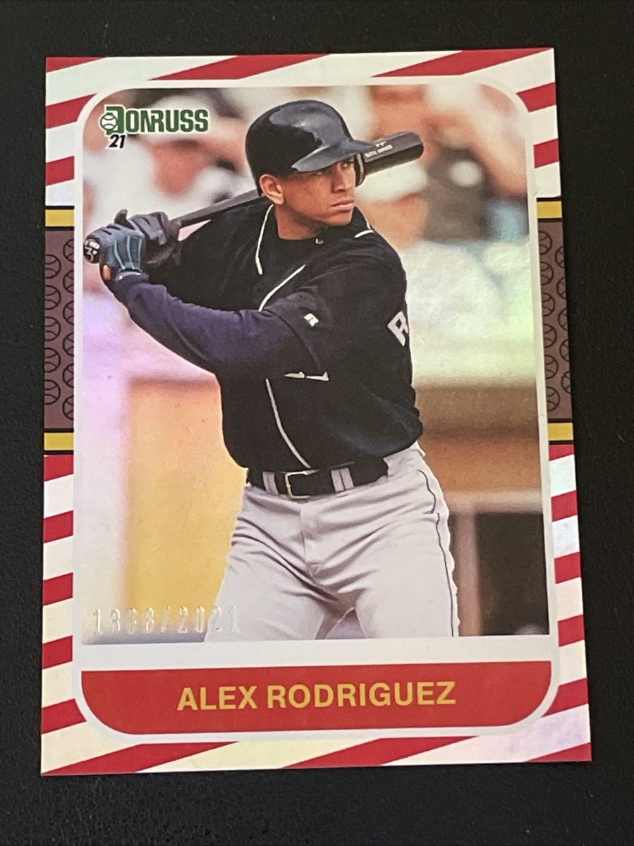 2021 Donruss ALEX RODRIGUEZ Retro Red Parallel 1388/2021