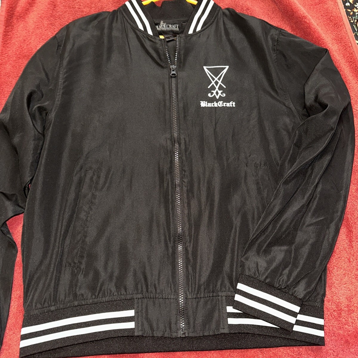 BlackCraft Cult Bomber Jacket Hot Topic Exclusive Medium