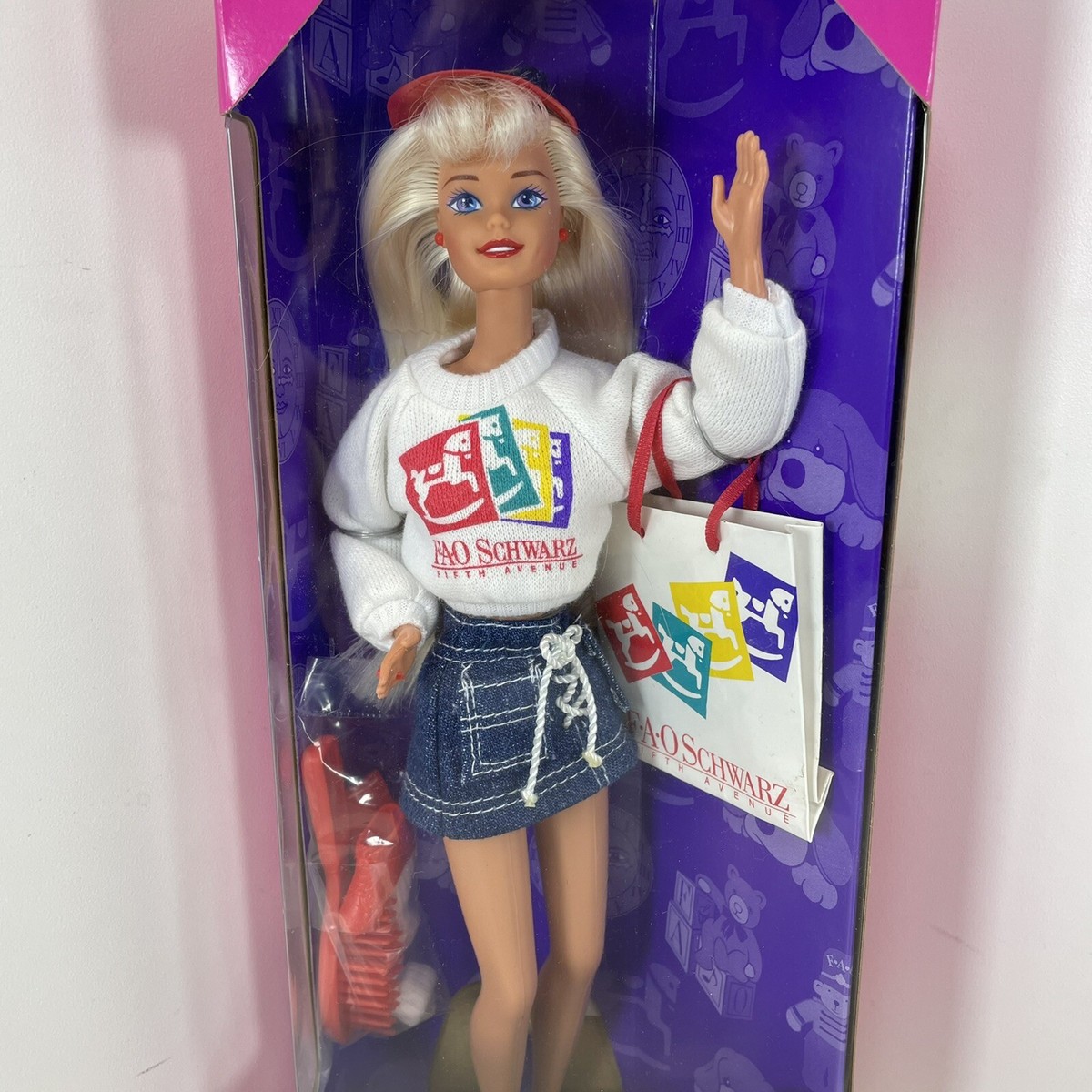 Vintage Barbie at FAO Schwarz Doll NRFB Mattel 1996 Special
