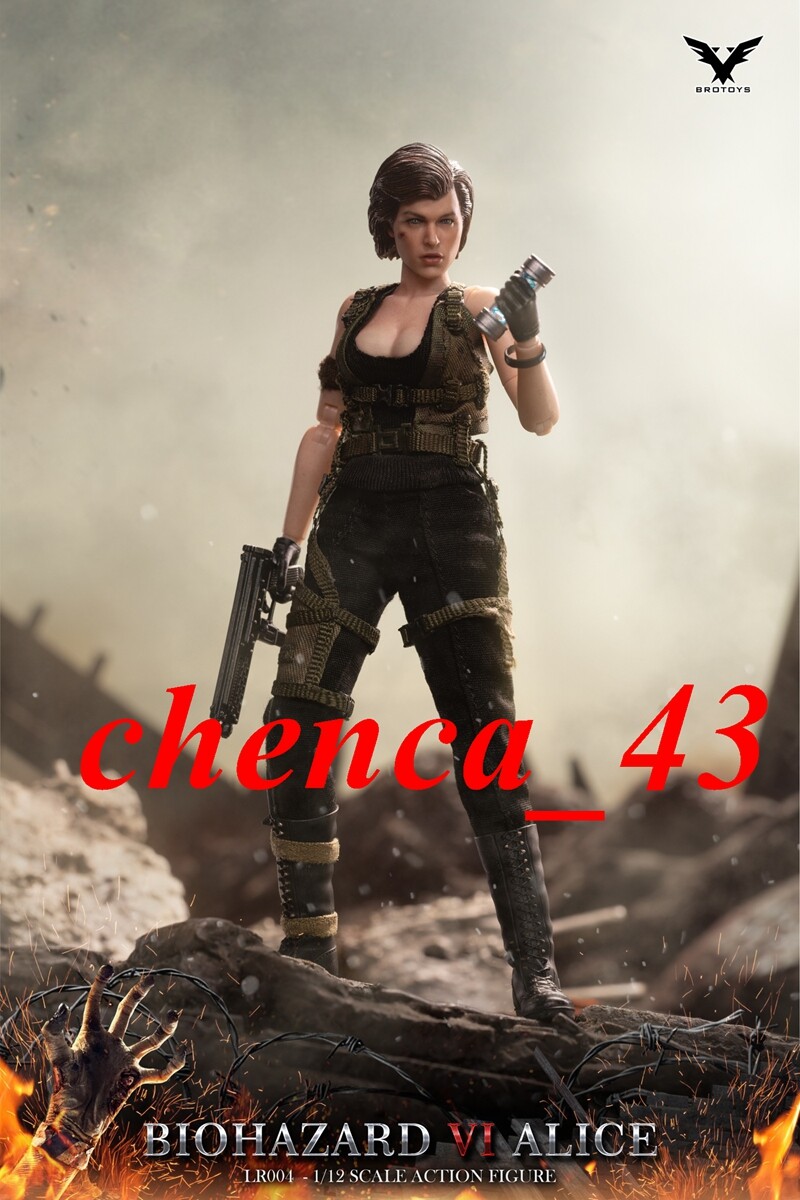 BROTOYS 1/12 アリス RE 6 LR004 Alice 1/12 BROTOYS LR004 Resident Evil 6 Alice 6