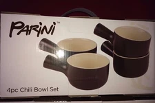 New Parini  4 Pc Chilli Bowl Set New in Box