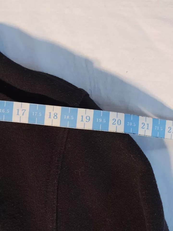 Ropa deportiva Athletech 1/4 cremallera polar para mujer 3X negra y verde azulada Foto 4 de 4