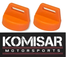 Polaris Key switch Ignition Cover 2 pack Orange 5433534 RZR XP 570 800 900 1000