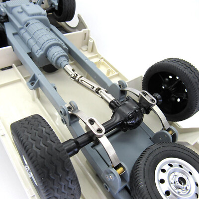 For WPL D12 RC Car Metal Thickened Rear Axle Leaf Spring Kit Upgrade Part