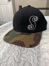 Yupoong Snapback Baseball Cap “S” Suns Symbol Camouflage Bill SnapBack Hat